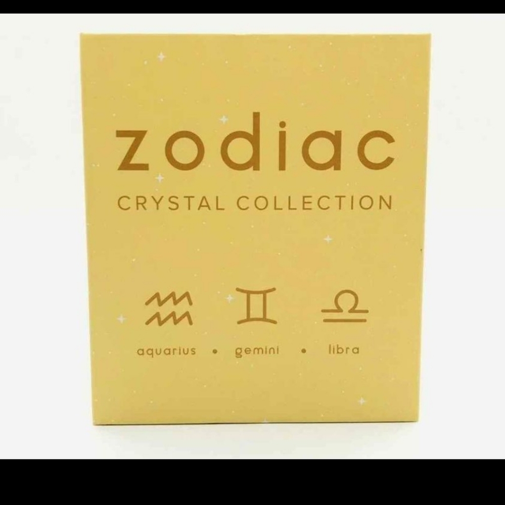 Zodiac Crystal Collection 6 Stone Kit For Air Signs Aquarius, Gemini, Libra.